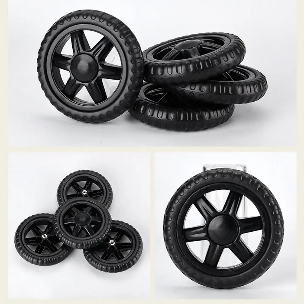 Description Picture 5 of item2Pcs 5in Wheel Shopping Cart Wheels Travelling Trolley Caster EVA Replacement Travel Suitcase Rubber Luggage Wheel