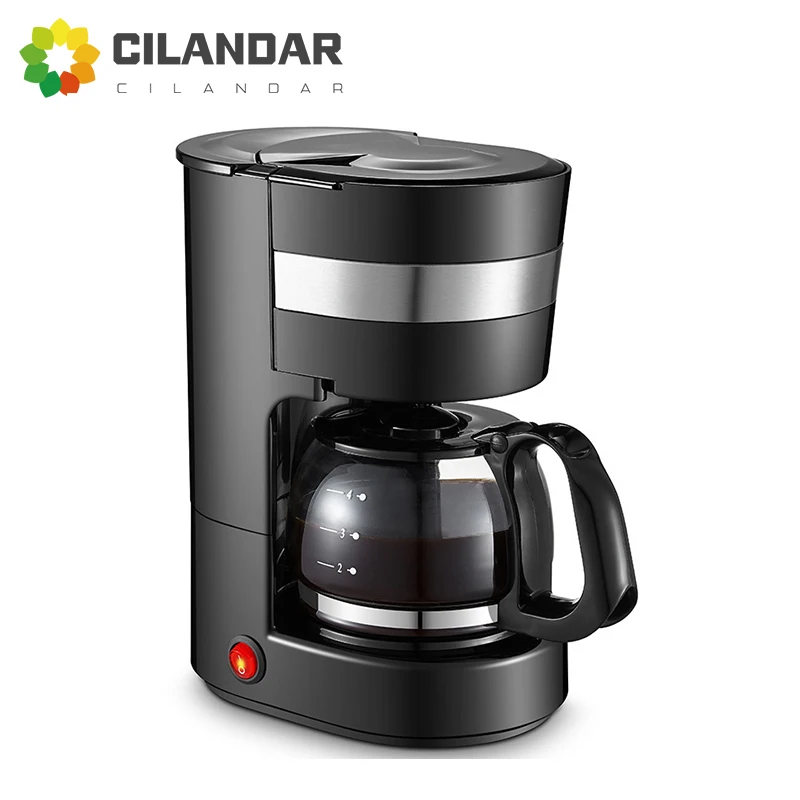 Home coffee maker automatic tea brewer home small American drip coffee maker  Bear KFJ-A07V1 full-automatic drip type