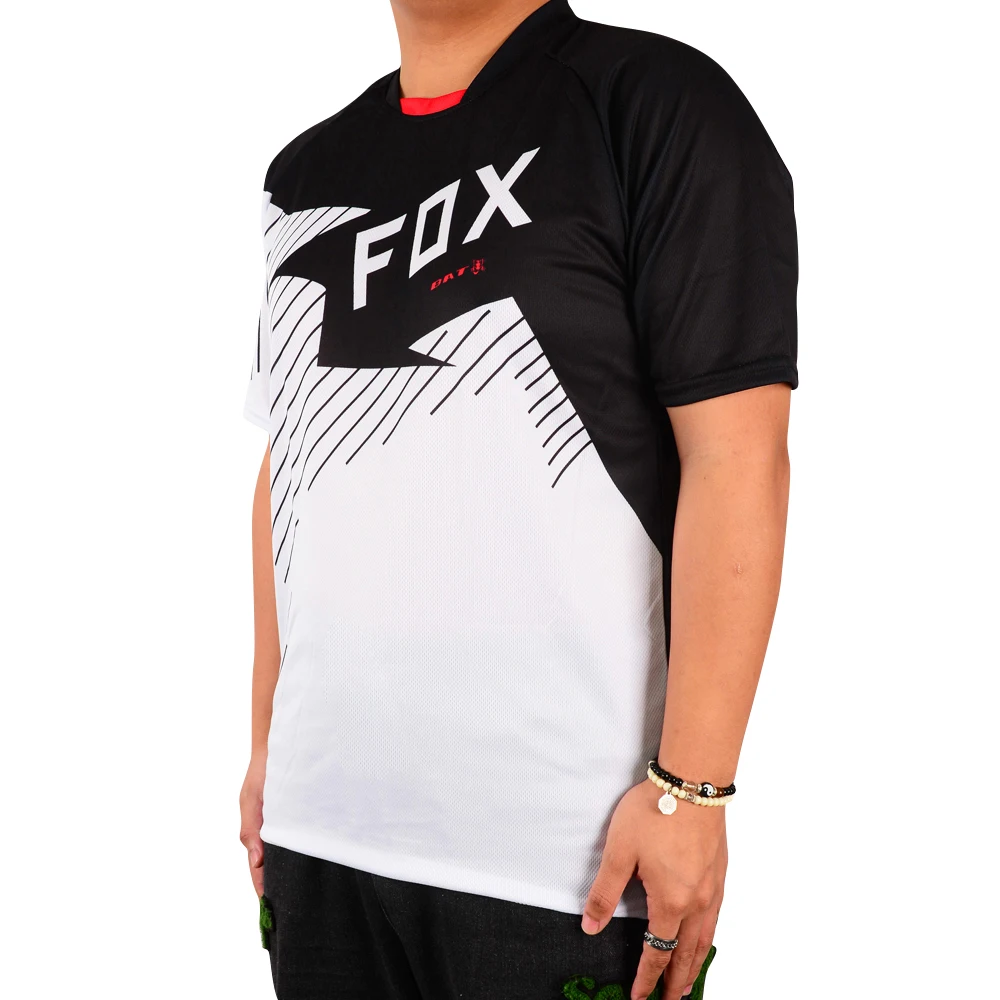 Cycling Jersey Men's Downhill BAT FOX MTB Mountain Bike Shirts Offroad DH Motorcycle Racing Off-Road Bicycle