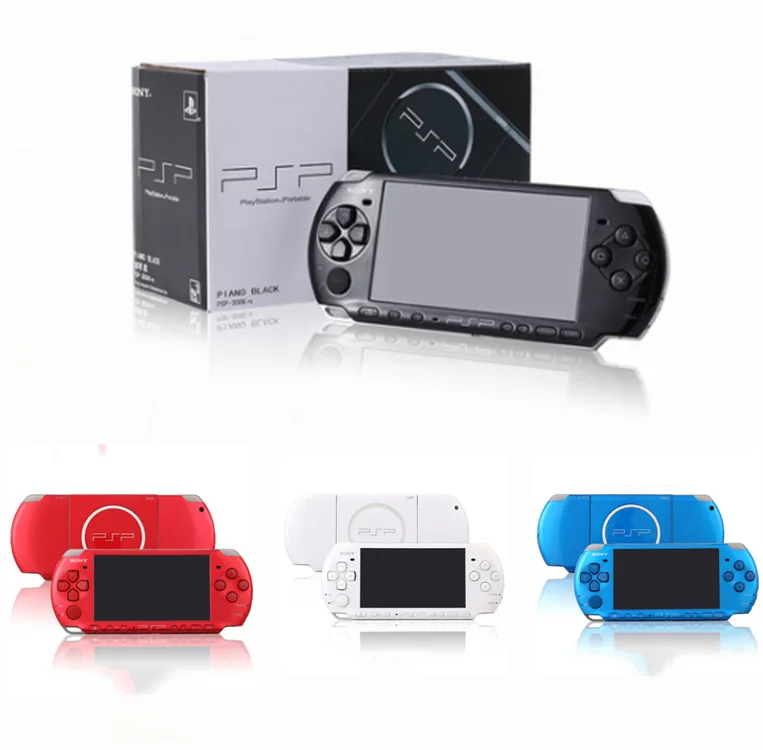 PSP reacondicionado 100% Original para Sony PSP 1000/2000/3000, consola de  juegos portátil con tarjeta de memoria de 16/32/64/128GB| | - AliExpress