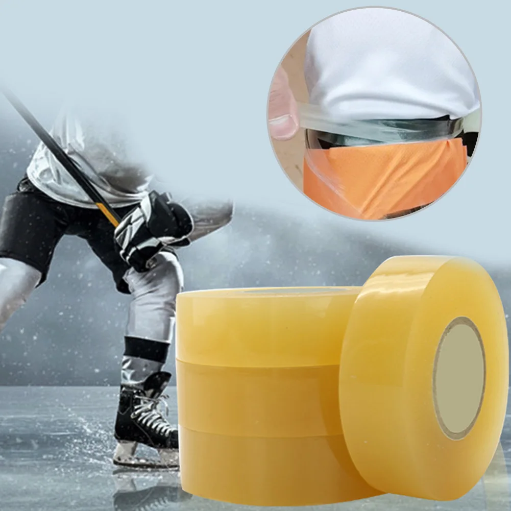 

1pc Ice Hockey Grip Tape PVC Hockey Stick Tapes High Viscosity Anti-slip Cloth Sticky Handle Tape Team Sports Accessories