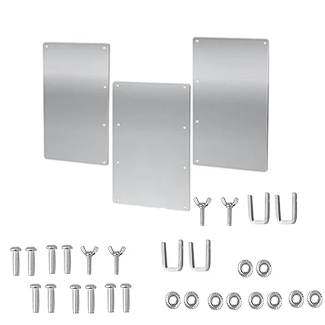 F-3C Patio Heater Reflector Shield, Heat Focusing Reflector For Round Natural Gas And Propane Patio Heaters Outdoor Easy Install 3