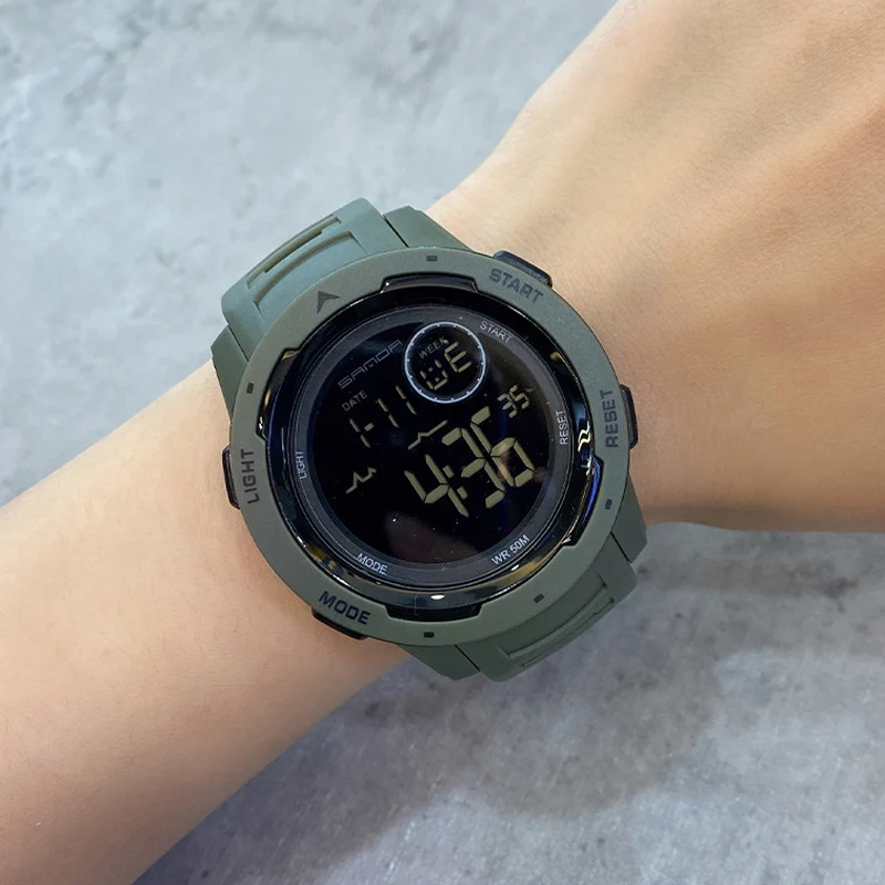 

Sports Watches for Men Top Brand Date Outdoor LED Electronic Men Digital Watch Luxury Military Wristwatches Relogio Masculino