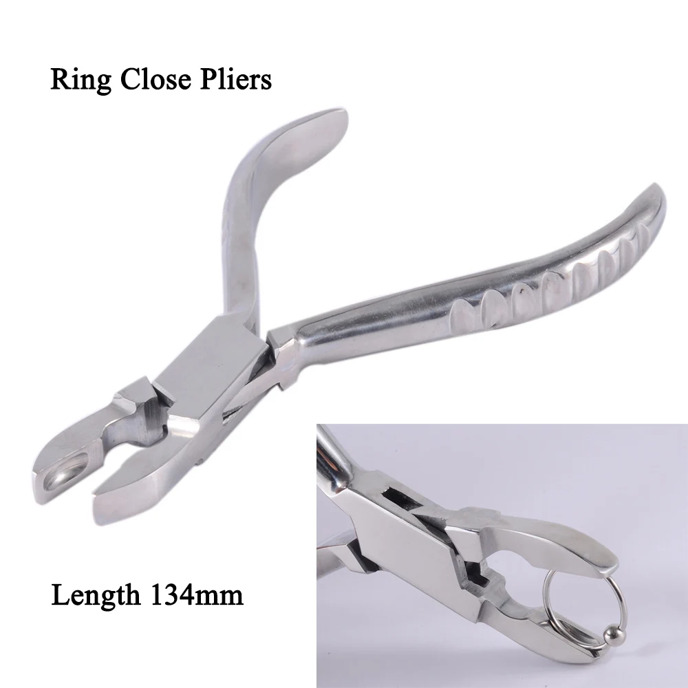 1pc Surgical Steel Piercing Pliers Tools Dermal Anchor Hemostat