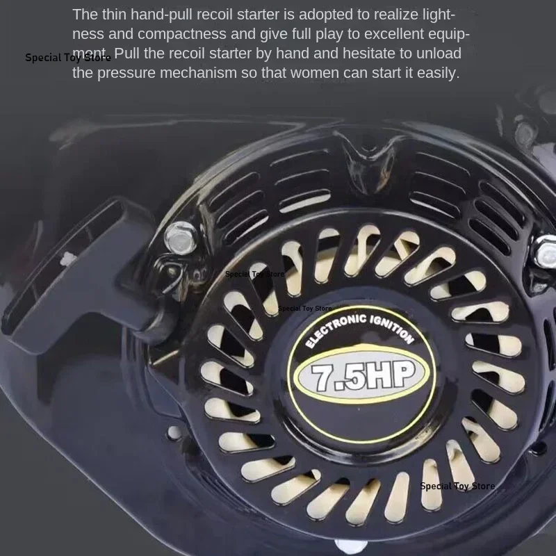 6.5Hp 168F-1 Gasoline Micro Engine 4Kw Four-Stroke Small Power Accessories 196Cc Flat Key Shaft Engine Structure 2