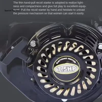 6.5Hp 168F-1 Gasoline Micro Engine 4Kw Four-Stroke Small Power Accessories 196Cc Flat Key Shaft Engine Structure 2