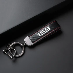 Exquisite Carbon Fiber Auto Keychain Accessory (For 159)