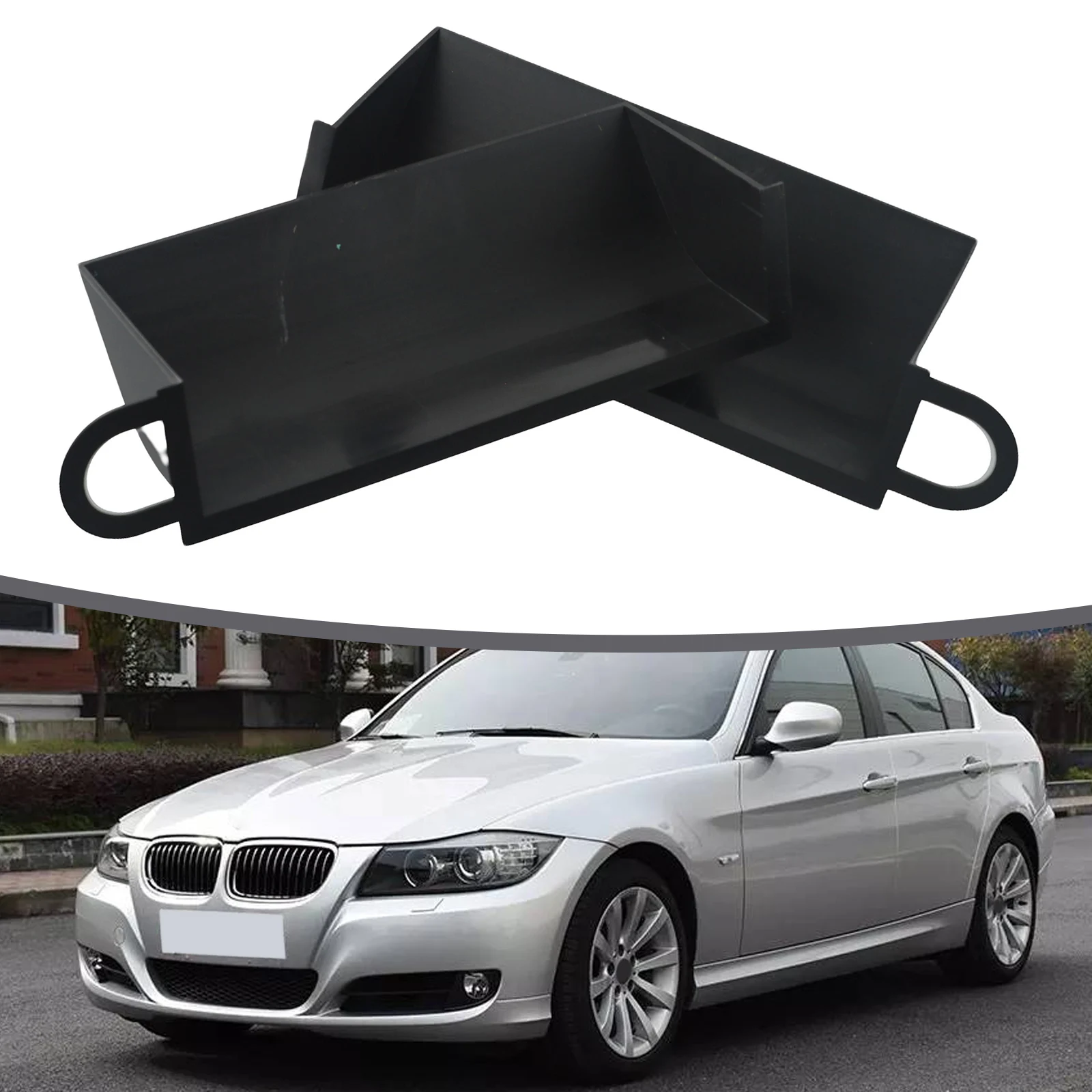 

Car Parts Auto Air Scoops 2pcs/set 60km Accessories Black Dynamic Kit Replacement For BMW E90 E91 E92 E93 316d