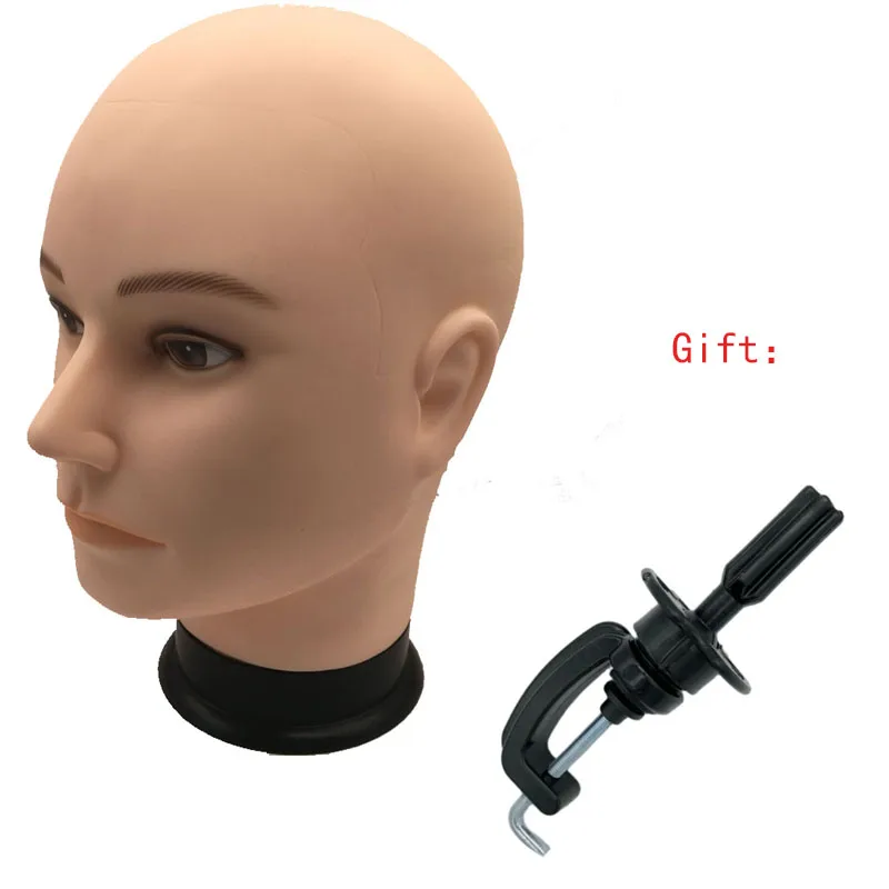 22 zoll Weibliche Schaum Mannequin Kopf Perücke Kopf Display Glatte Langlebige Styling Werkzeuge Langlebig Tragbare Mode für Home Reise – Detail 7