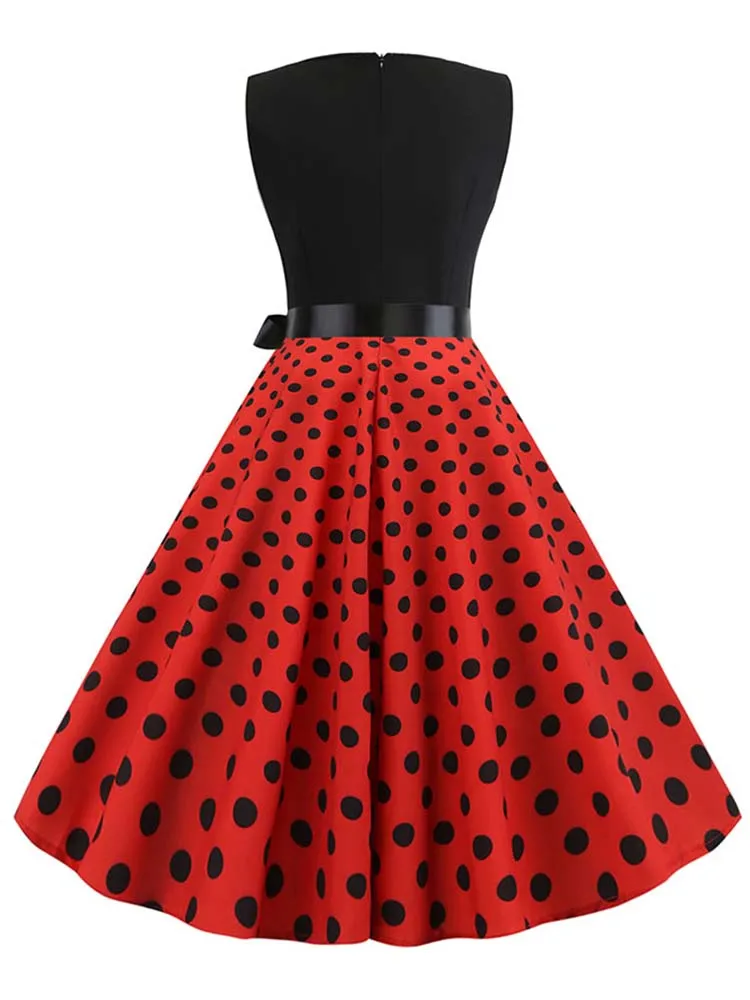 Black Polka Dot Party Women Summer Red Pin Up Rockabilly Robe Femme 50s 60s Elegant Vintage Dress - AliExpress 200000345 Black Polka Dot Party Women Summer Red Pin Up Rockabilly Robe Femme 50s 60s Elegant Vintage Dress - AliExpress 200000345