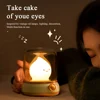 Kerosene LED Night Light Cute Flameless Candle Light with Two Modes USB Rechargeable Dimmable Camping Light For Bedroom Decor 3