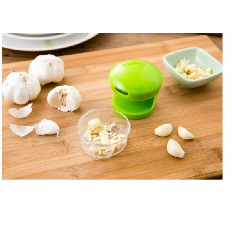 hot Practical Home Kitchen Tool Kit Garlic Press Chopper Slicer Hand Presser Garlic Grinder
