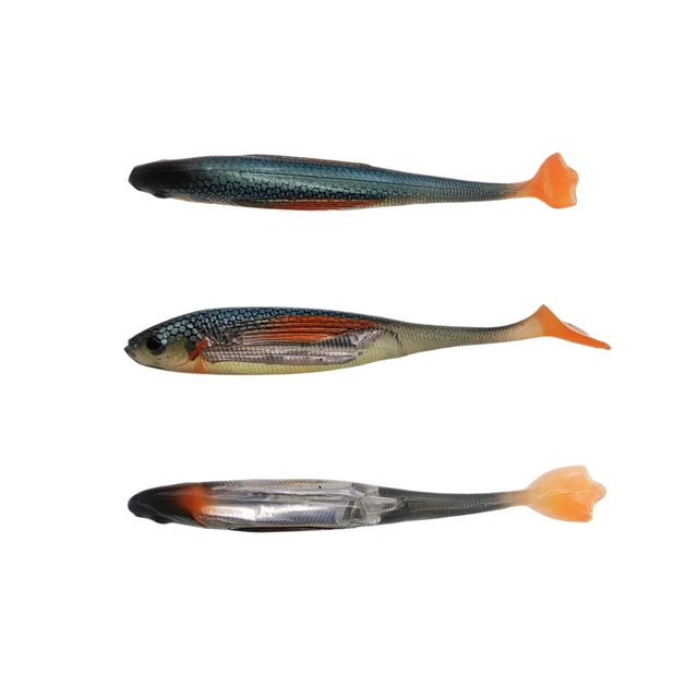 MUKUN Silicone Bait Paddle Tail Shad Worm Lifelike soft bait 10g 12.5cm  Swimbaits Freshwater Bass Trout fishing lure - AliExpress