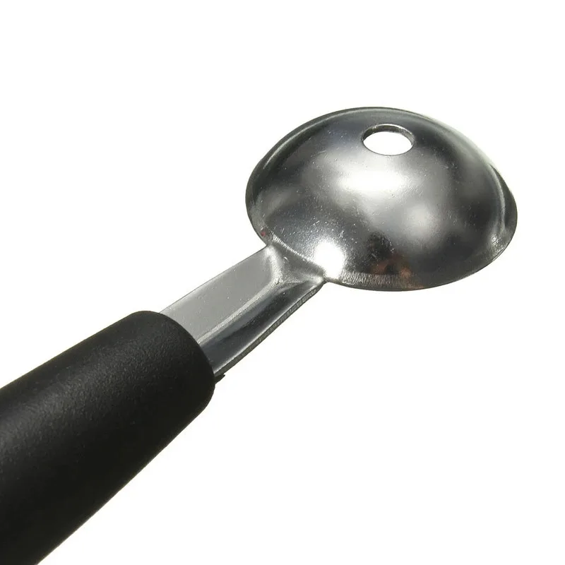 Stainless Steel Double Ended Headed Fruit Icecream Ball Spoon Diameter Melon Baller Fruit Vegetable Tools LMETJMA PY0039