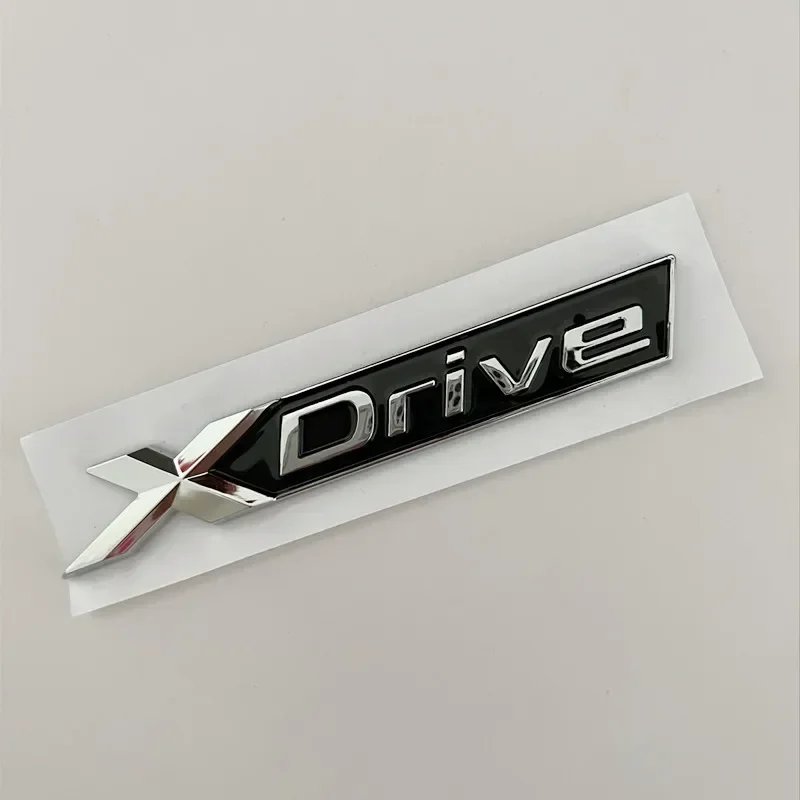 BMW XDrive 자동차 로고에 적합 3 시리즈 5 시리즈 새로운 7 시리즈 수정 된 대형 후면 범퍼 스티커 X4X5X6
