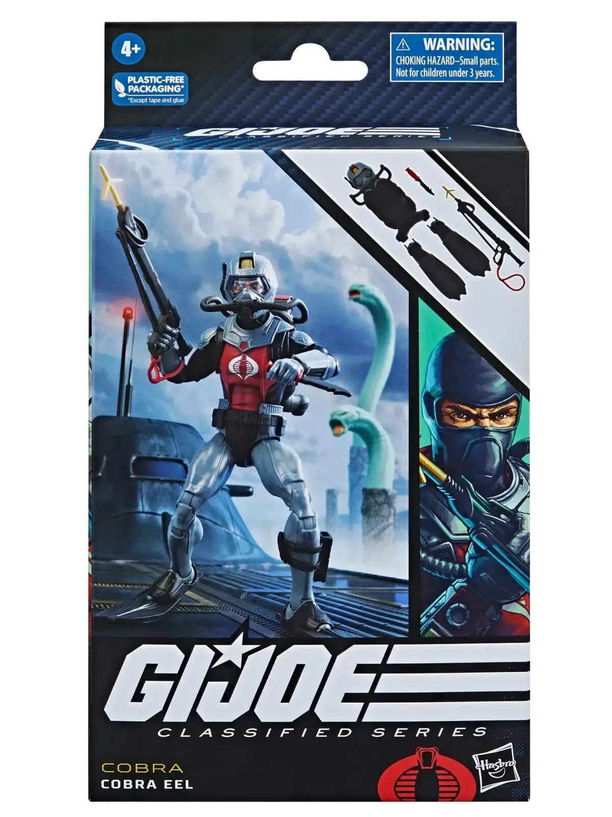 주식 G.I. Joe GI Joe 분류 시리즈 6 인치 081 코브라 장어 스쿠버 다이버 액션 피규어 모델 장난감 컬렉션 취미 선물
