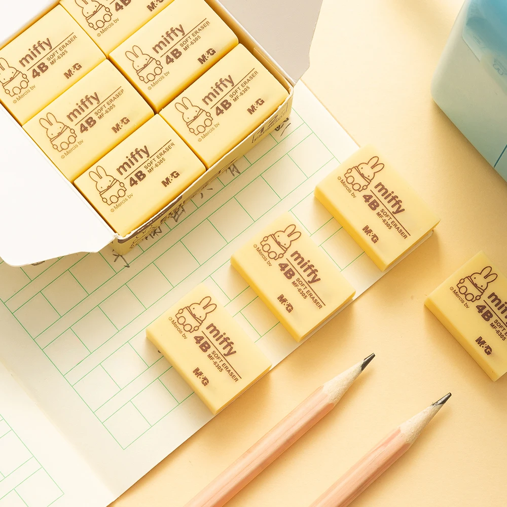 pencil eraser M&G 30pcs Miffy for Examination 4B