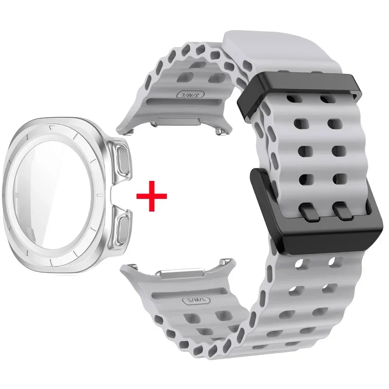 Ultimate 2-in-1 Watch Protection & Style Set with Strap, Case, and Screen Protector