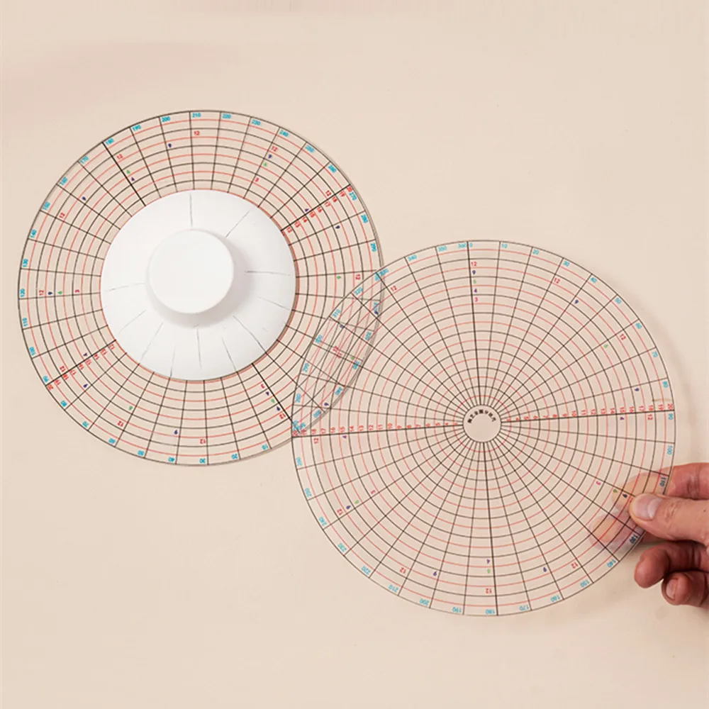 Pottery Splitter Tool Round Trimmed Equal Dividing Drawing Measuring Rounder Ceramics Craft Polymer Clay Modeling Supplies Tools
