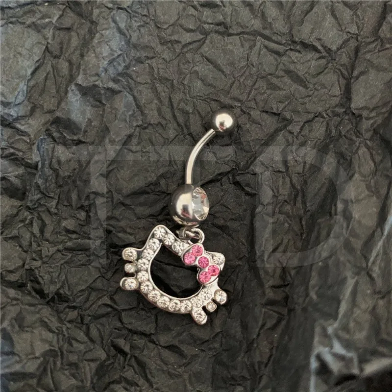 Y2k Women Stainless Steel Belly Rings - Temu United Kingdom