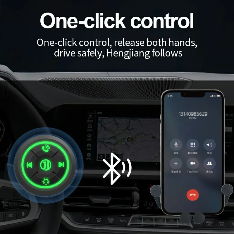 Bluetooth 5.3 Remote Button for Motorcycle