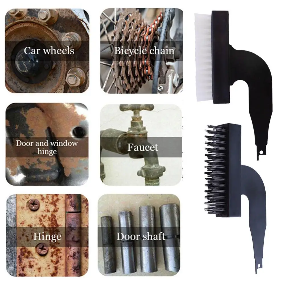 

Nylon/Wire Brush Kit Saber Saw Reciprocating Saw Universal Cleaning Tool Removal Paint/Rust Cleaning Head Brush N1R8