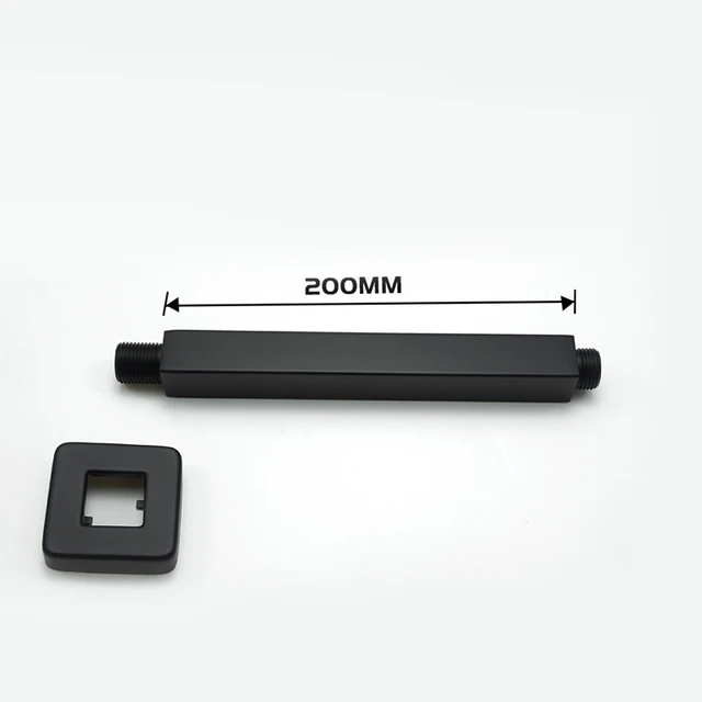 ฝักบัวเรนชาวเวอร์สแตนเลสสีทองขัดเงา 8/10/12 นิ้วสแควร์ท็อปติดตั้งเพดานห้องน้ำติดตั้งง่ายก๊อกน้ำ 6