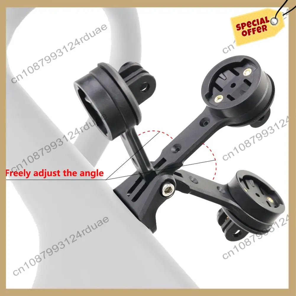 A75T 조정 가능한 컴퓨터 마운트, MTB 자전거 자전거 라이트 확장 마운트, Madone SLR 핸들 바 용, Garmin Wahoo Bryton Gopro 용