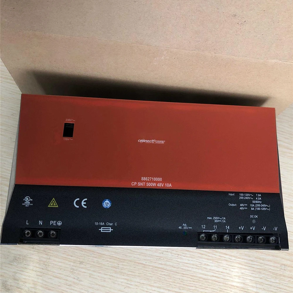 New Power Supply For Weidmuller 8862710000 CP SNT 500W 48V 10A 5 New Power Supply For Weidmuller 8862710000 CP SNT 500W 48V 10A - Image 3