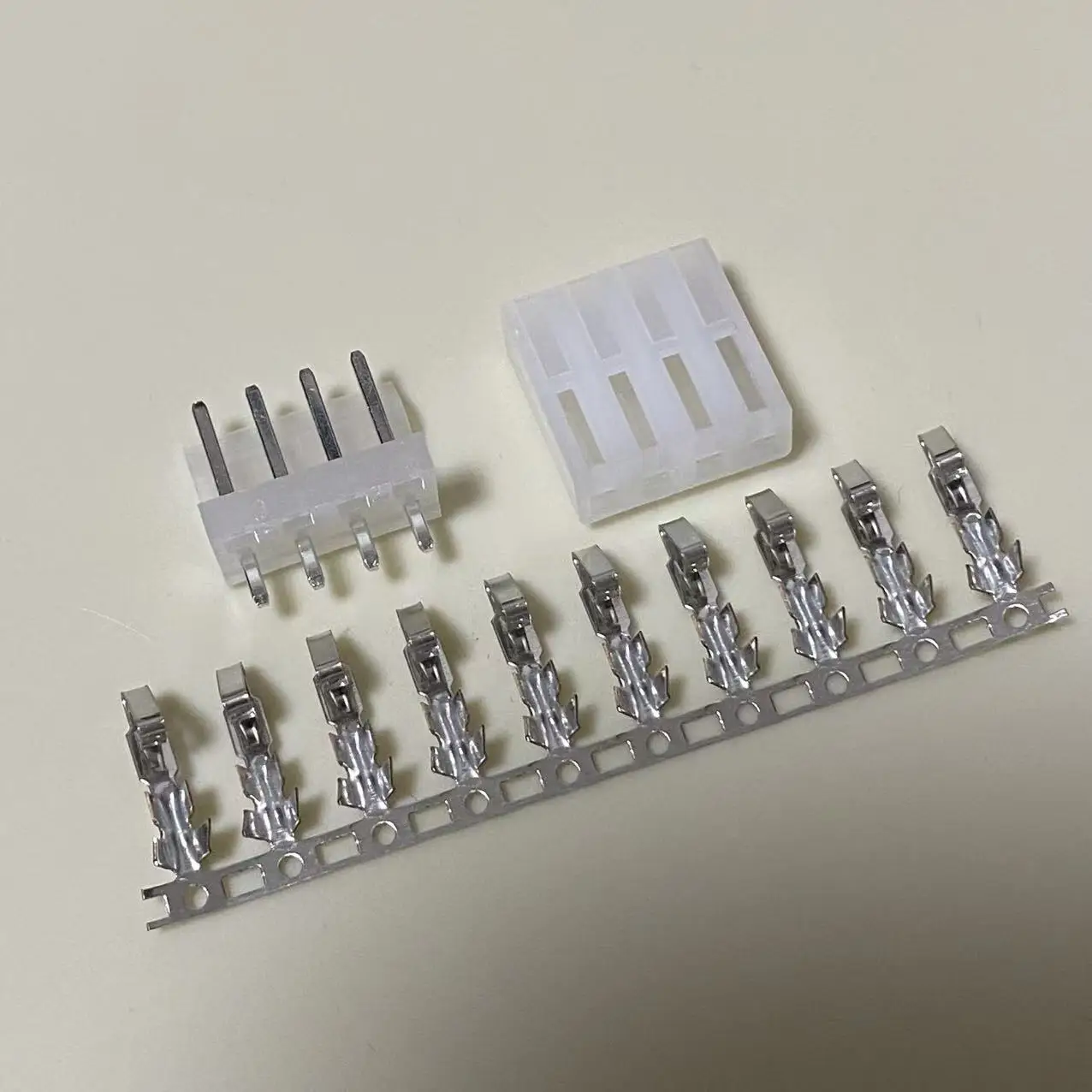 10-Set Bundle of 3.96mm Pin Connectors with Terminals - Male & Female Components Included