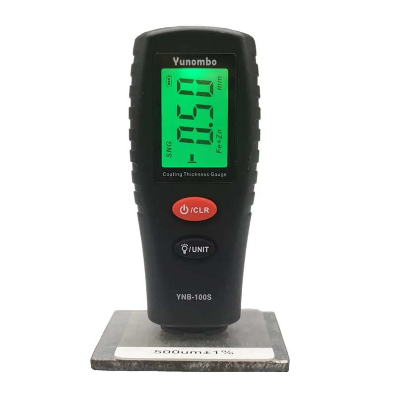 Paint Thickness Gauge Digital Mini Coating with backlight YNB-100S Car Paint Tester