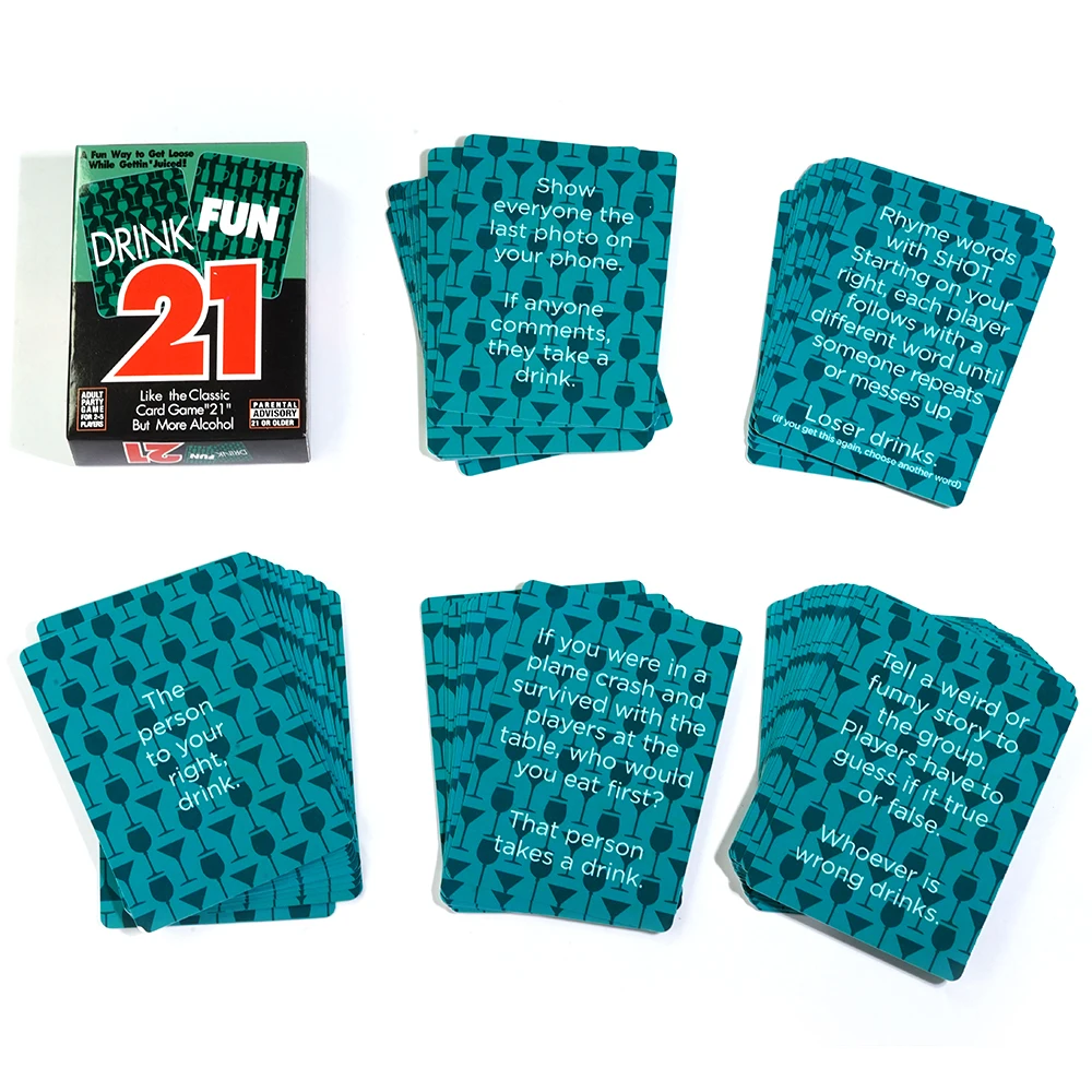 SALALIS jeu de société de fête Jeu à boire pour adultes, jeu de cartes