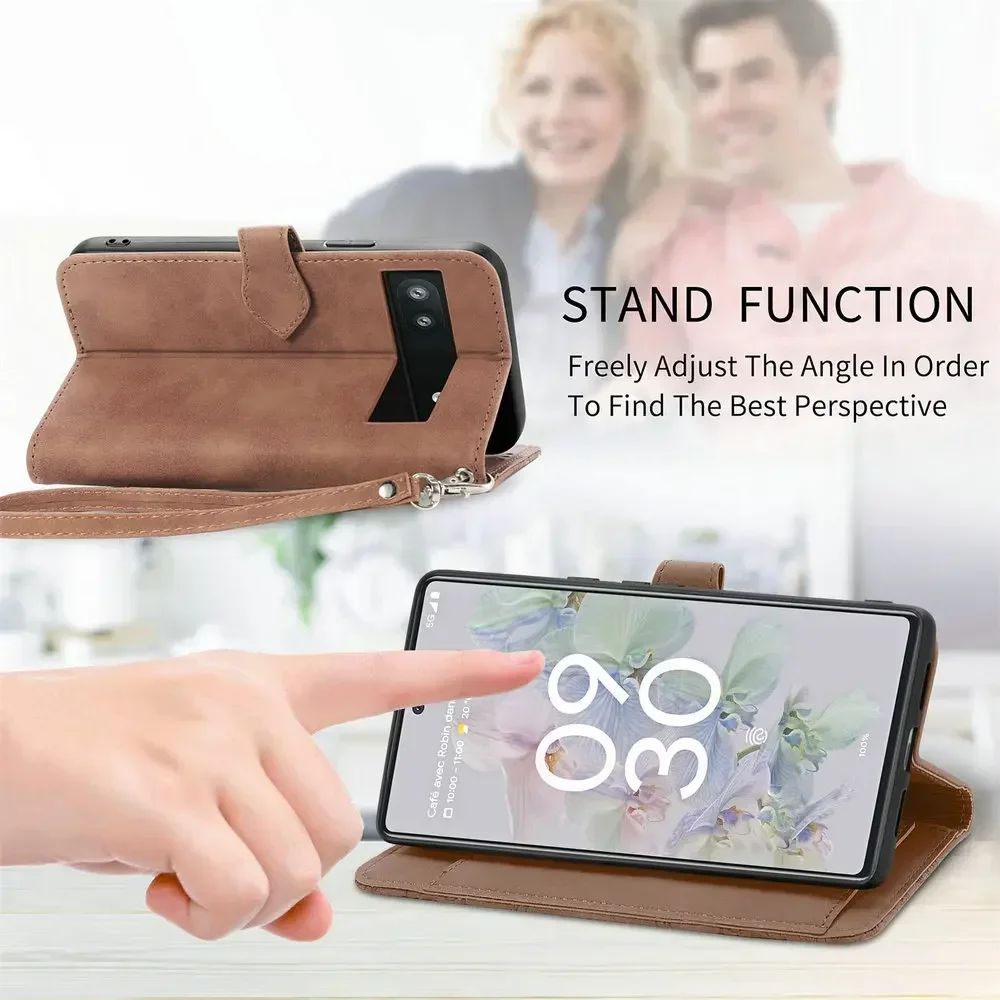 Luxury Zipper Leather Book  with 360° Protection and Flip Cover