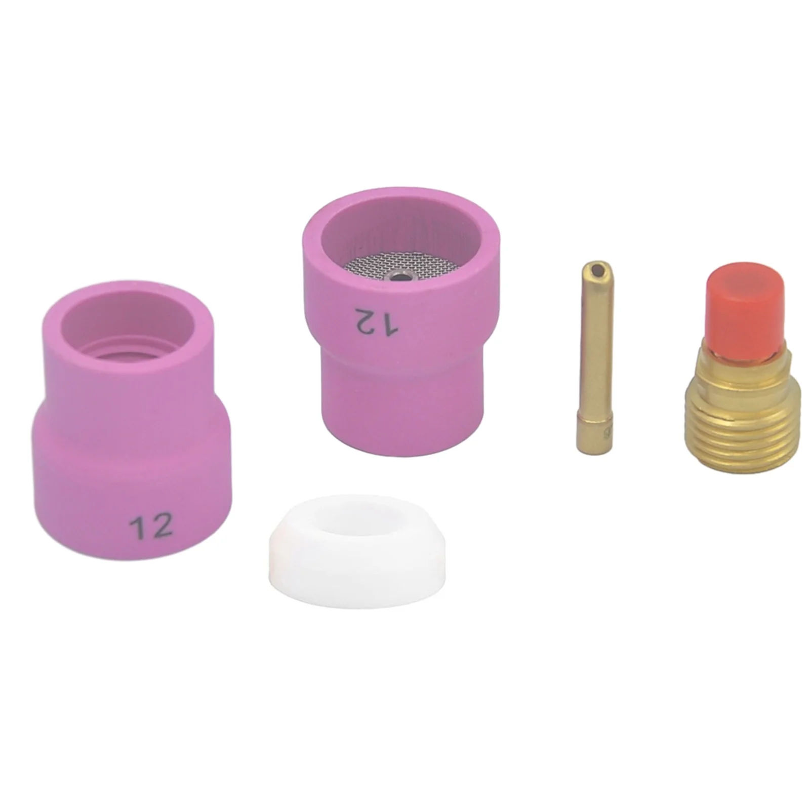 

1set Ceramic Welding Cup For Air-cooled Welding Of WP-9/20 Series OCIM12# Welding Gun Torch Tip Nozzle Shield Cup Soldering