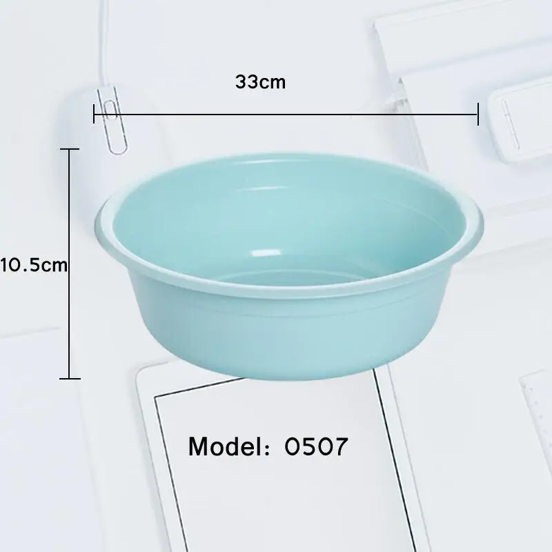 

Multi Functional Tea Flower Plastic Basin Perfect For Household Cleaning Children'S Foot Washing And More