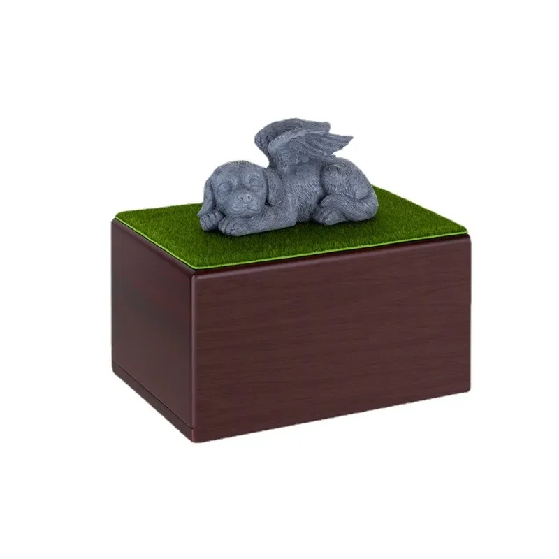 

Wooden Animal Pets with Photo Frames, Cat and Dog Coffins, Funeral Supplies, Wooden Birthday Boxes, Sacrificial Bone Ash Boxes
