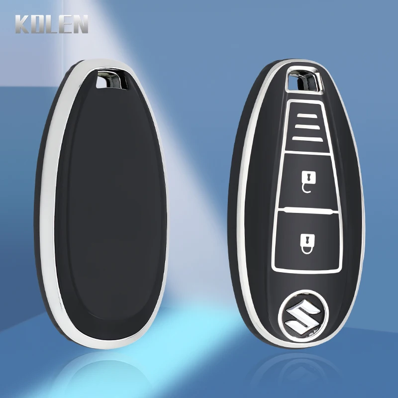 NEW TPU Car Remote Key Case Shell Cover Fob For Suzuki Vitara Swift