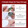 Mini Mahjong Nail Cutter Foldable Stainless Steel Nail Clippers Keychain Toenail Fingernail Manicure Trimmer Toenail Clippers 4