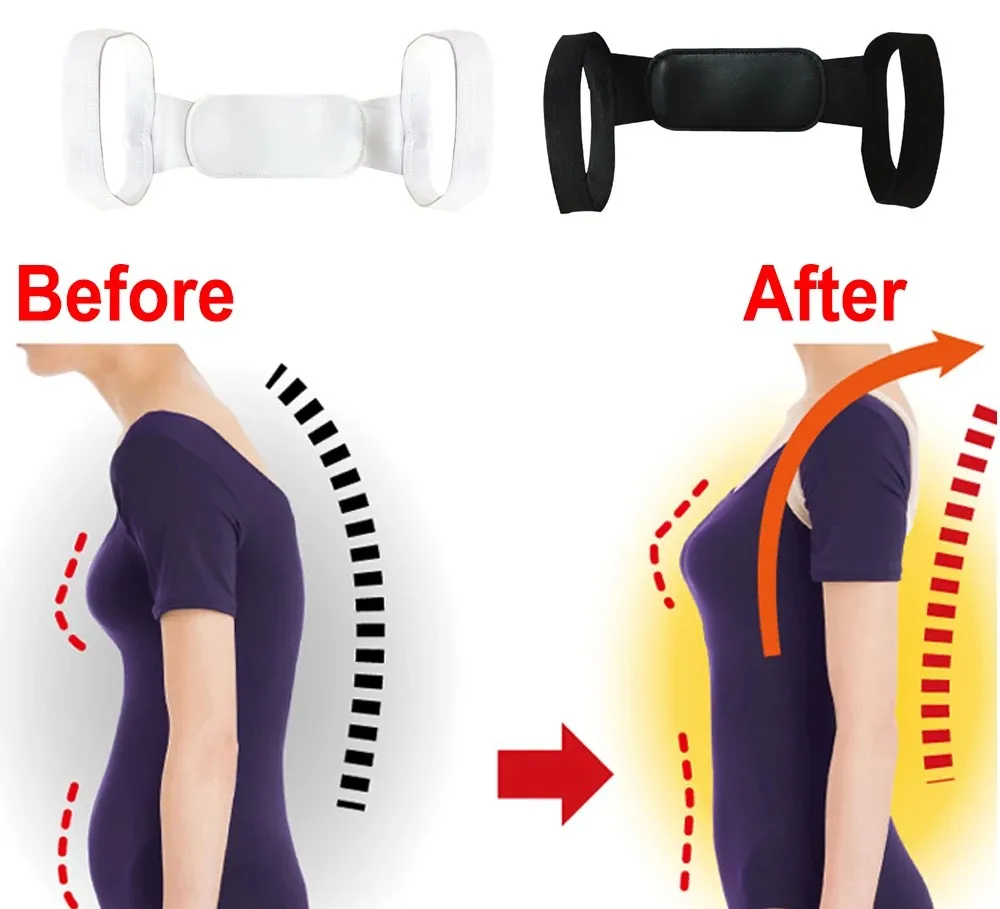 Posture Corrector 1pc Adjustable S-L Adult Back Posture Corrector Clavicle Back Support Correction Spine Straight Shoulders Brace Strap