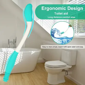 Ausili per WC per pulire il comfort a lungo raggio Bottom Buddy Aiuto per pulire il WC Tergicristallo per l'obesità, disabili, anziani 1