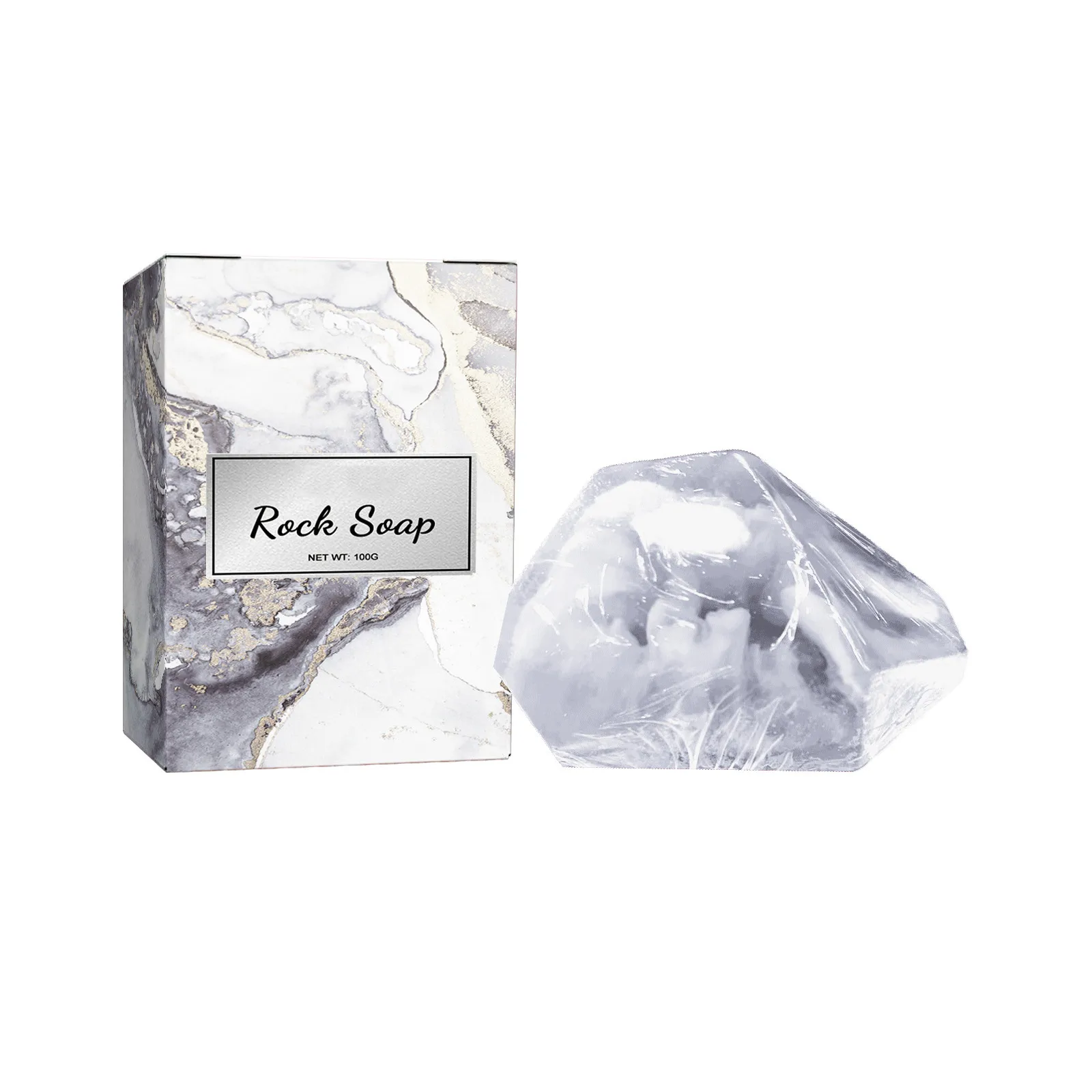 Soap Bar Hand Soap Bar Whole Body Rocks Moisturizing Exfoliating Scrub Set For Body Hand Scented Back Sponge with Rope