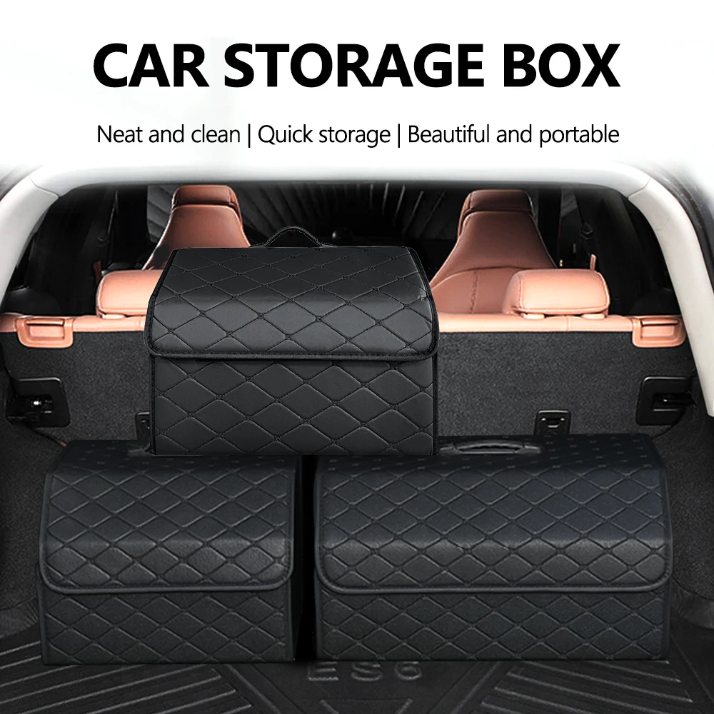 PU Leather Trunk Storage Box 5