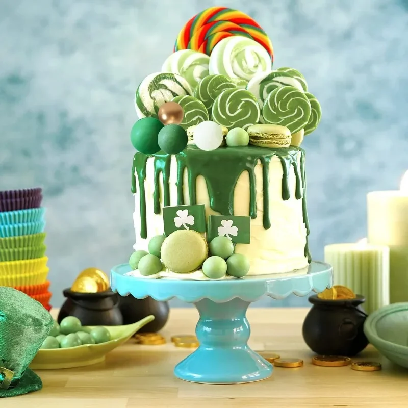 32 Stück Kugel-Kuchenaufsatz, Dekorationen, Mini-Luftballons, Kuchenaufsatz, Sticks, Schaumstoff-Kugeln, Kuchen-Picks, Kuchendekorationen – Detail 2