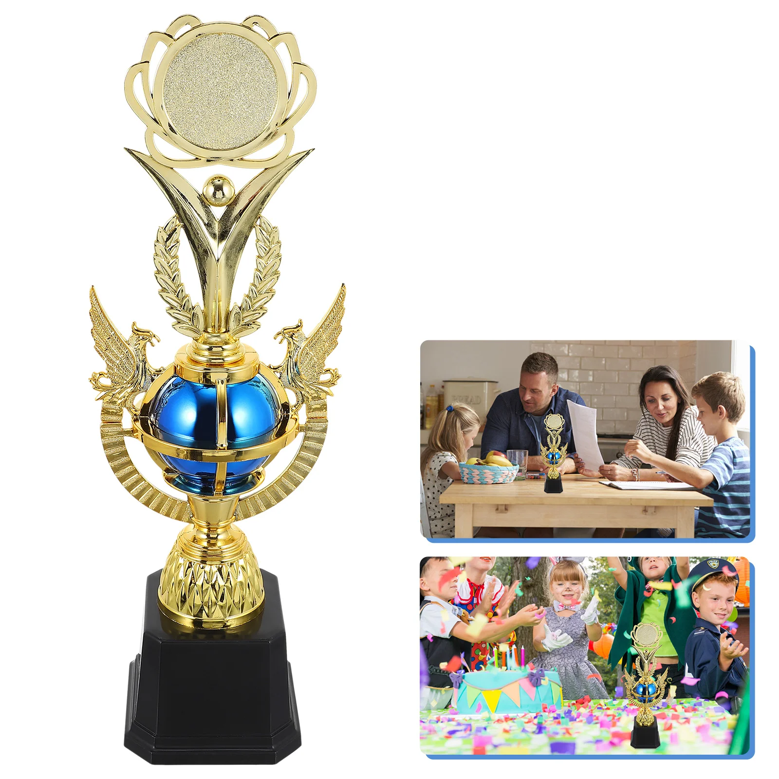 

Kids Award Trophy Prize Cups Kindergarten Contest Rewards Plastic Trophy Kids Prize Cups School Rewarding Prop