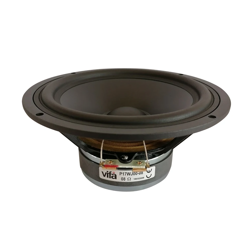 

New 1 Pieces Original Vifa P17WJ00-04/08 6.5'' HiFi Midwoofer Speaker Driver PP Cone Casting Aluminum Basket 4/8ohm 80W