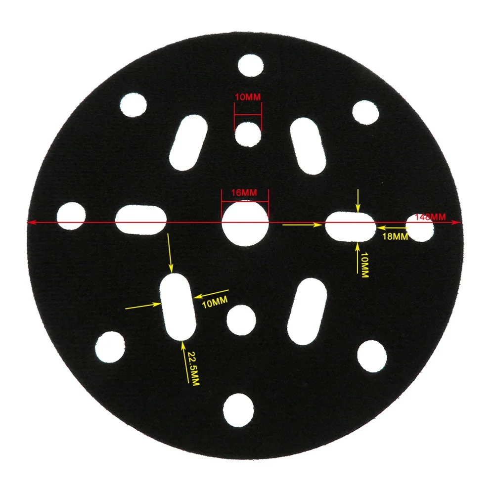 

Garden Protection Disc Back-up Flocking Protecting Pad Sanding Discs Dust Clean Work Equipment Workshop