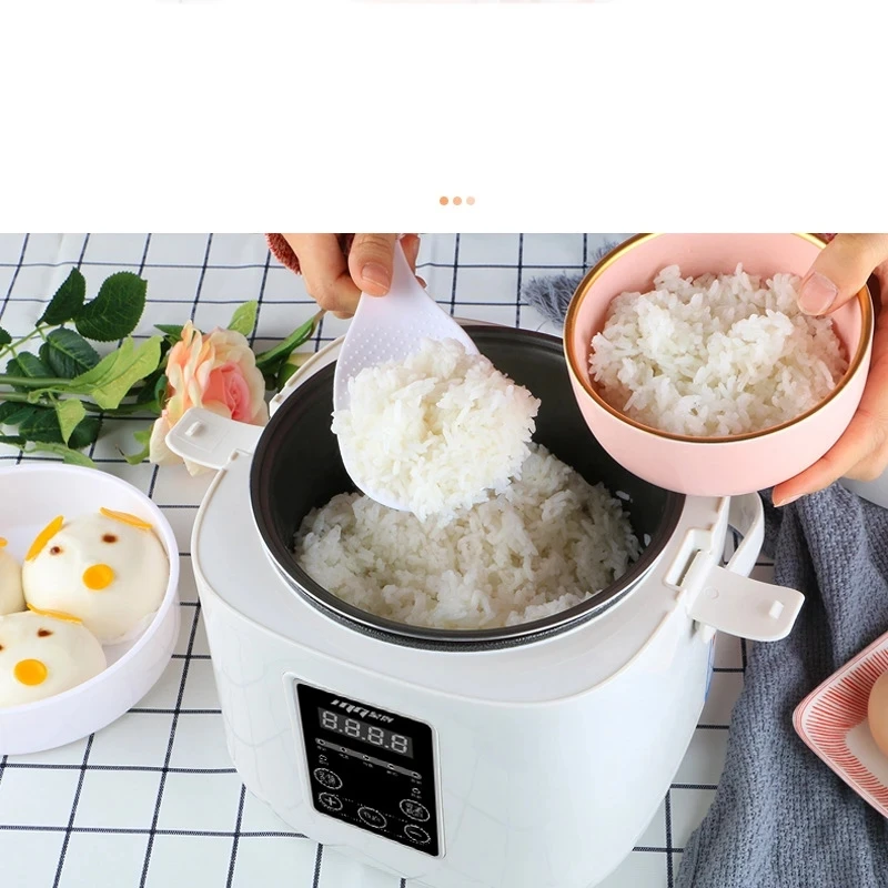 Electric Rice Cooker Household Small Mini 2L Student Electric Rice Cooker Intelligent Appointment Timing