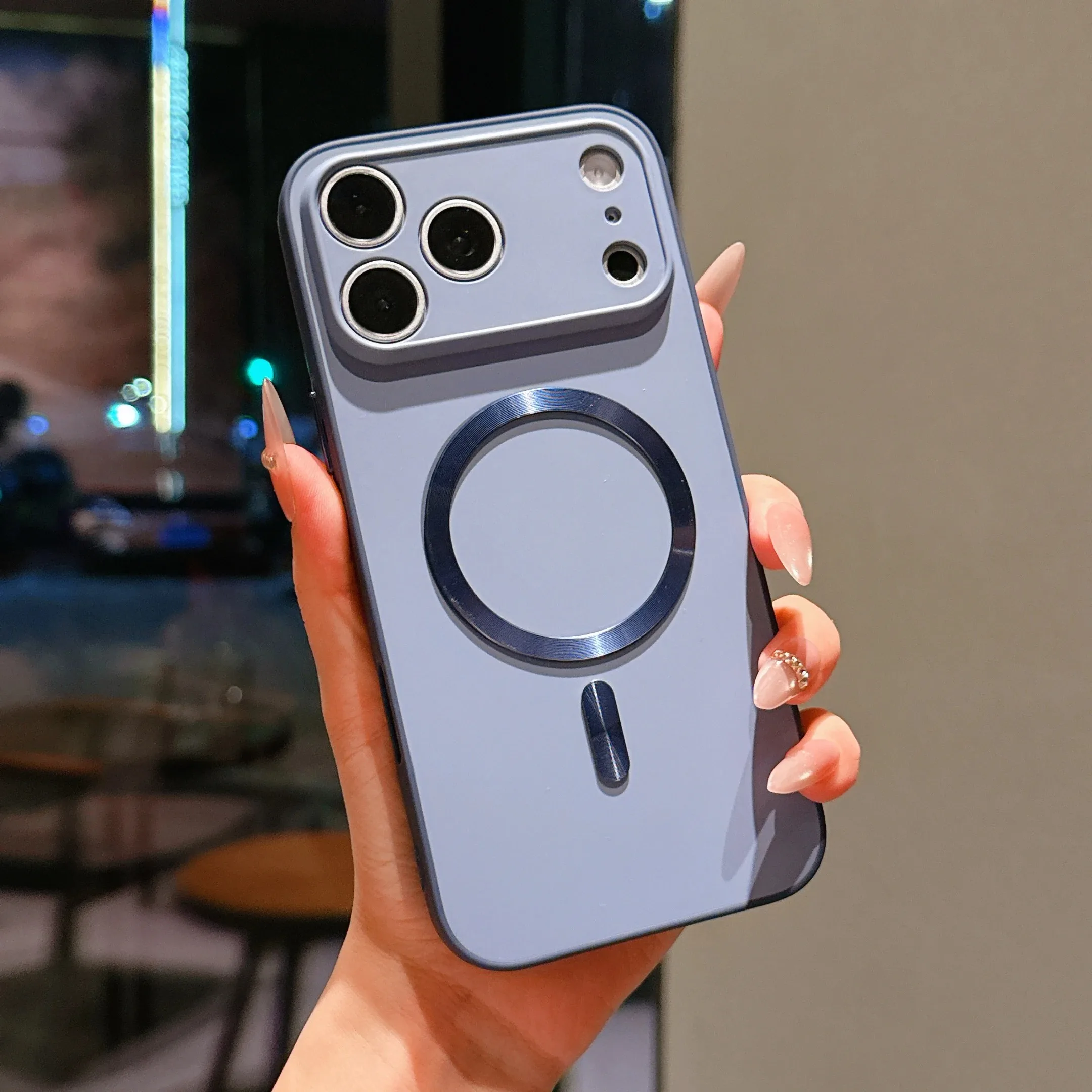 Magnetic Shockproof Phone Case with Magsafe Wireless Charging Compatibility