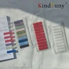 200 Sheets Transparent Sticky Notes Self-Adhesive Reading Annotation for Books Notepad Bookmarks Memo Pad Index Tabs Memo Pad 3