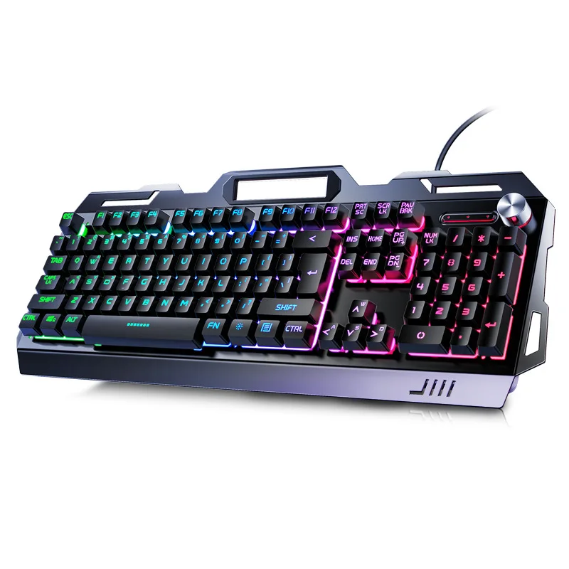 Teclado e Mouse Conjunto em Rgb para Gamer Teclado e Mouse Fone de Ouvido Backlit Usb com Fio para Computador Laptop Laptop - Imagem 6